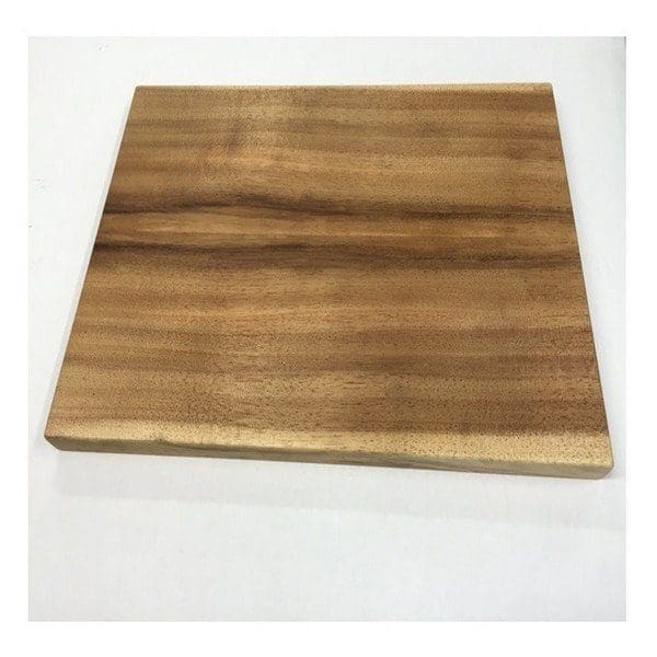 WOODEN DISPLAY BOARD ACACIA 380x270x22mm NATURAL Mills Display NZ