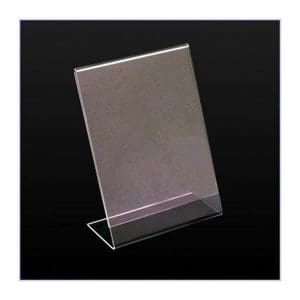 SINGLE SIDED CARD HOLDER A4 2mm ECONOMY